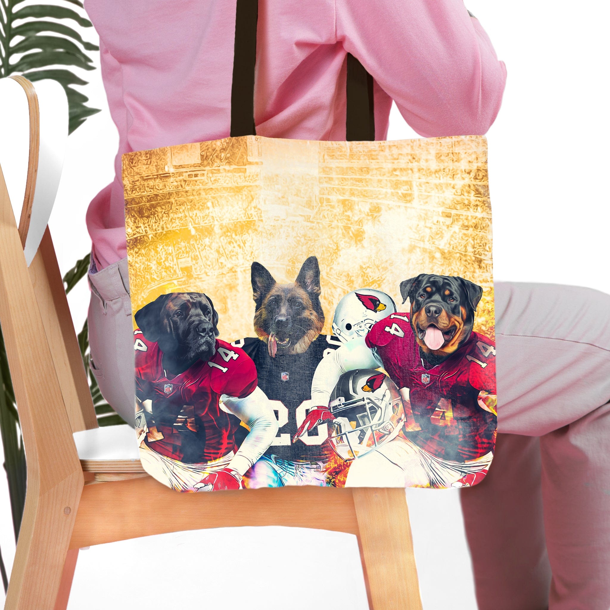 &#39;Arizona Doggos&#39; Personalized 3 Pet Tote Bag
