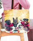 'Arizona Doggos' Personalized 3 Pet Tote Bag
