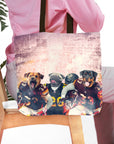 'Washington Doggos' Personalized 3 Pet Tote Bag