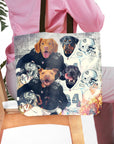 'Oakland Doggos' Personalized 4 Pet Tote Bag