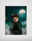 'The Witch' Personalized Pet Mini Portrait