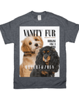 Camiseta personalizada para 2 mascotas 'Vanity Fur'