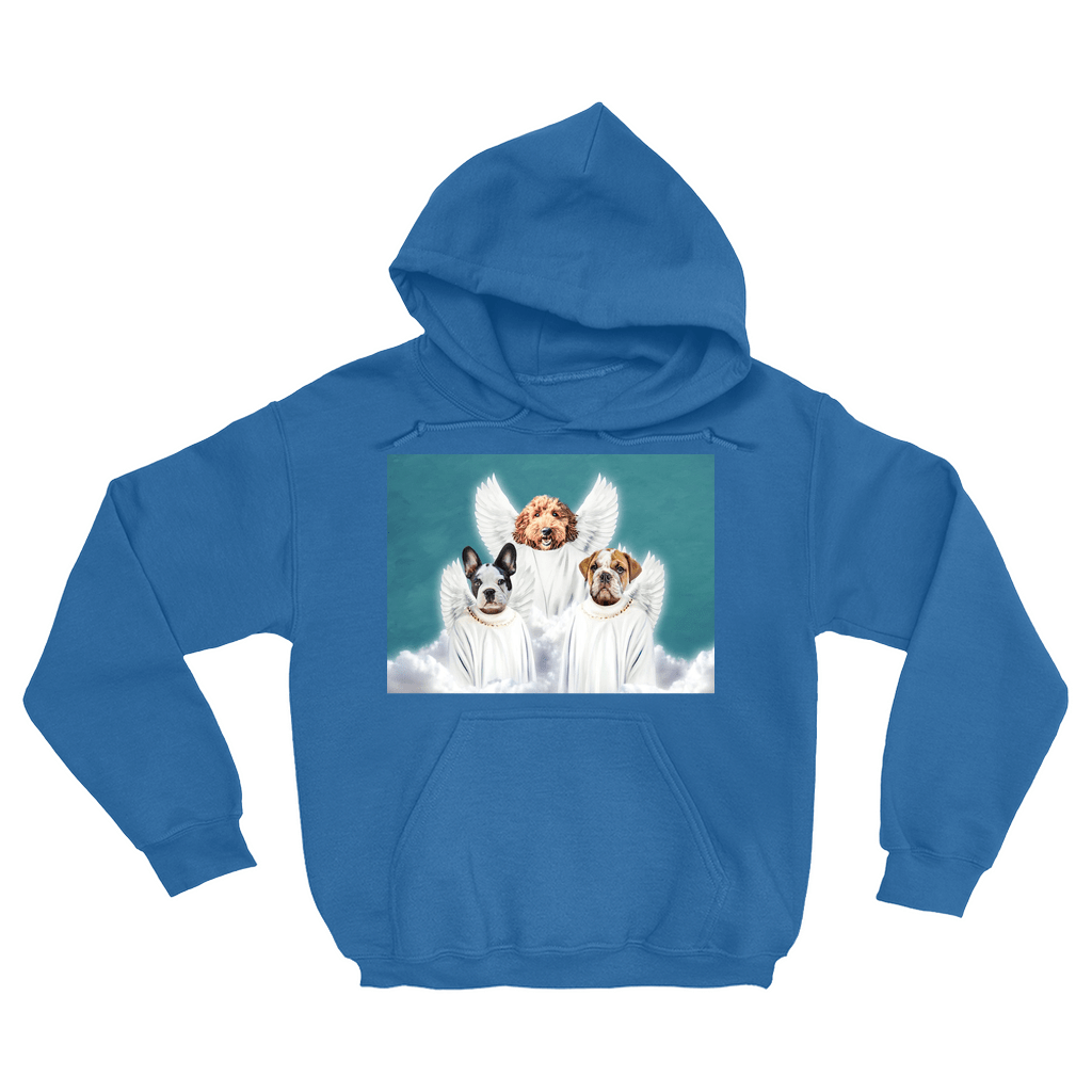 &#39;3 Angels&#39; Personalized 3 Pet Hoody