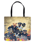 'Pittsburgh Doggos' Personalized 5 Pet Tote Bag