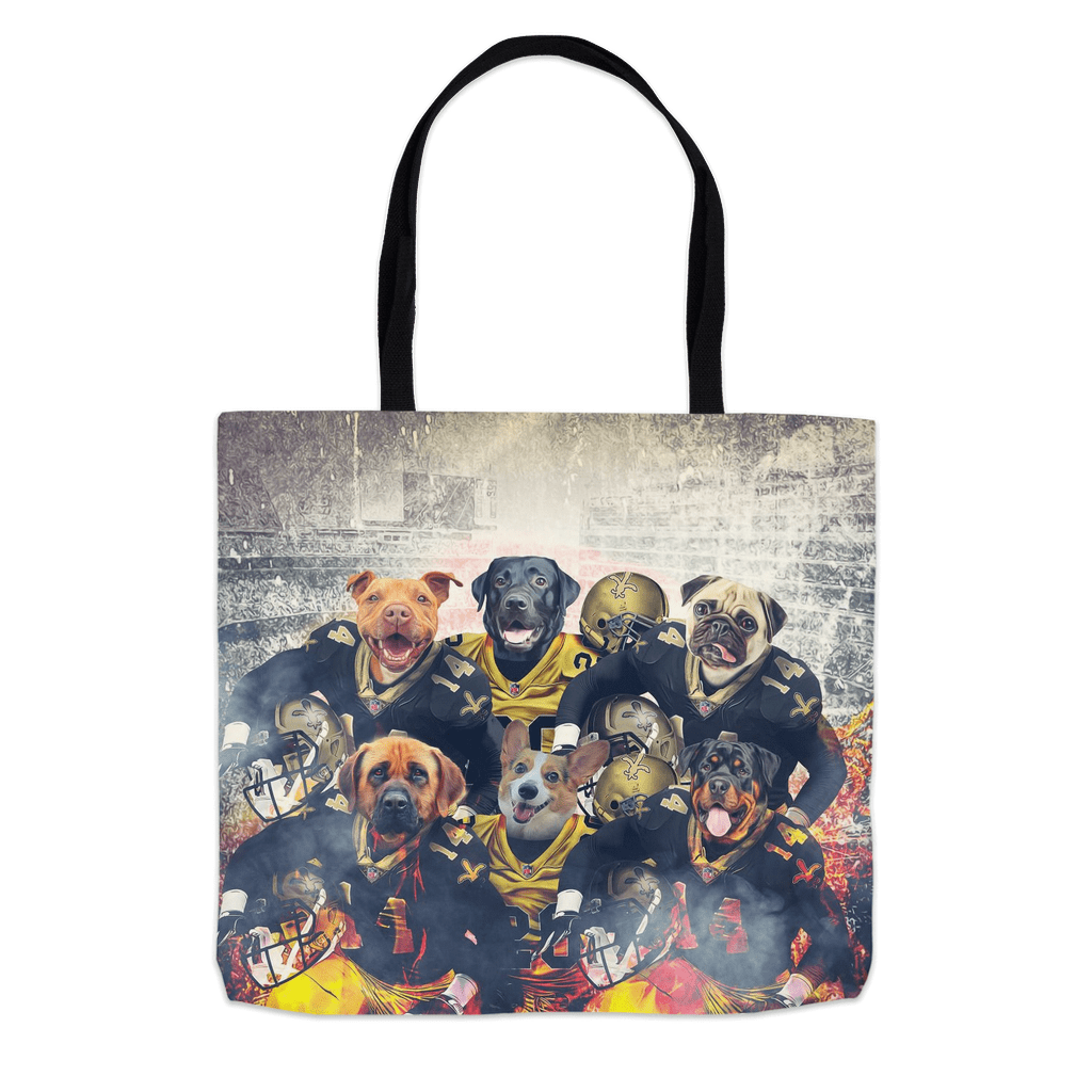 &#39;New Orleans Doggos&#39; Personalized 6 Pet Tote Bag