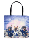 'Indianapolis Doggos' Personalized 3 Pet Tote Bag
