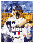 'Milwaukee Brewdoggos' Personalized Pet Poster