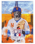 'New York Mets Doggos' Personalized Pet Blanket