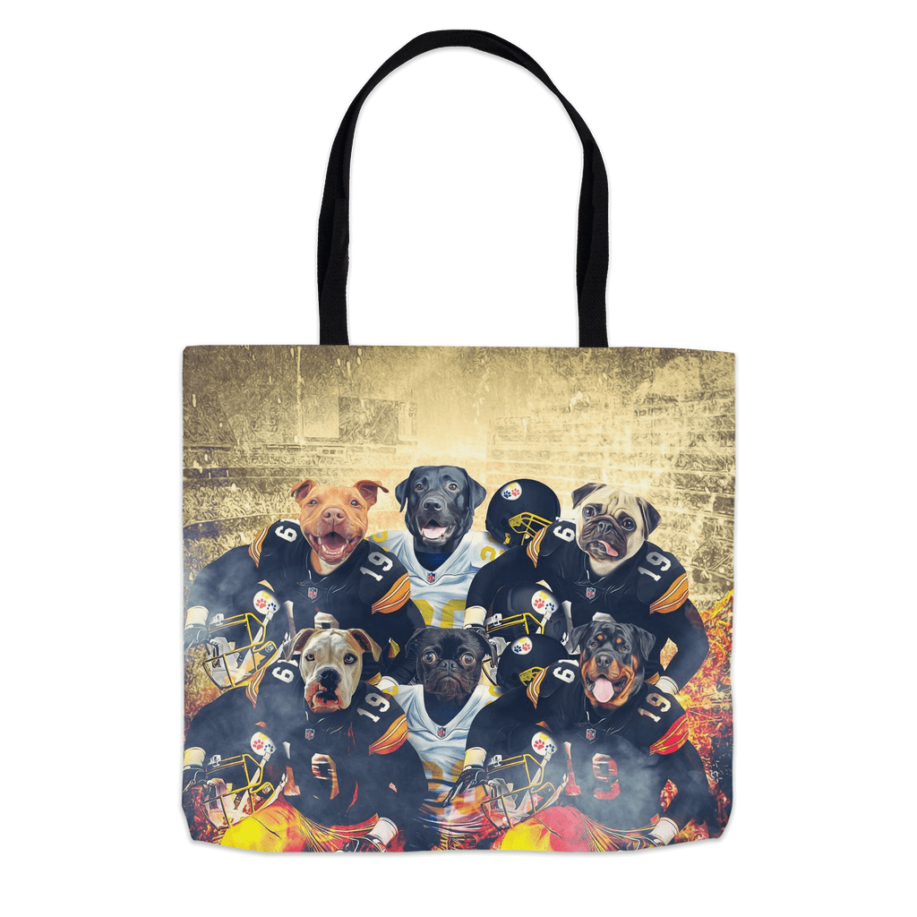 &#39;Pittsburgh Doggos&#39; Personalized 6 Pet Tote Bag