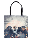 'Las Vegas Doggos' Personalized 3 Pet Tote Bag