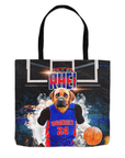 'Dogtroit Pistons' Personalized Tote Bag