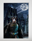 'Batdog' Personalized Dog Mini Portrait