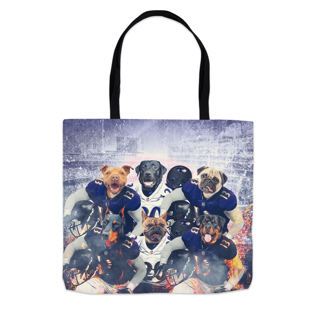 &#39;Baltimore Doggos&#39; Personalized 6 Pet Tote Bag
