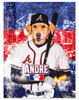 'Atlanta Dogs' Personalized Pet Poster