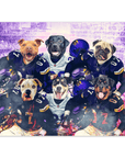 Póster Personalizado para 6 mascotas 'Minnesota Doggos'