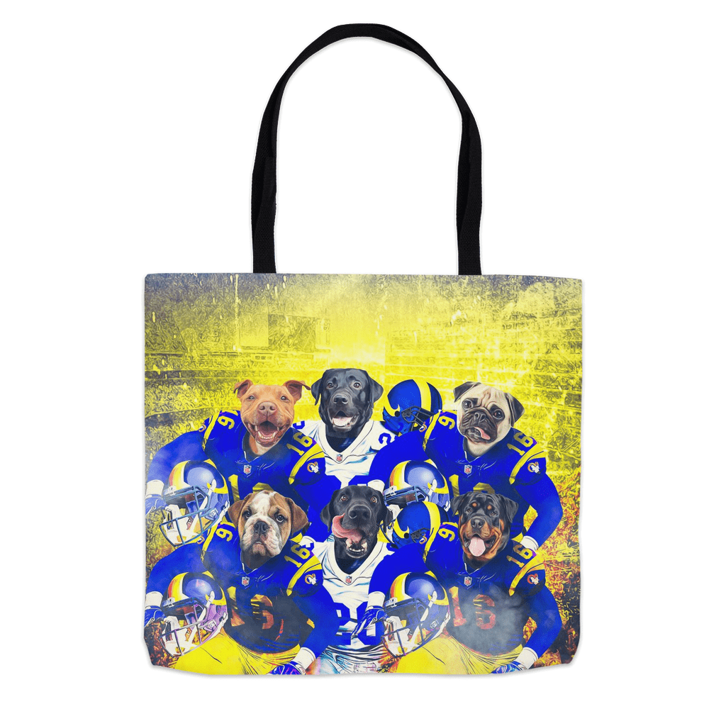 &#39;Los Angeles Doggos&#39; Personalized 6 Pet Tote Bag