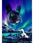 'Majestic Northern Lights' Personalized Mini Portrait