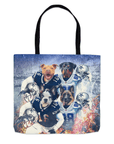'Dallas Doggos' Personalized 4 Pet Tote Bag