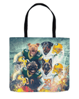 'Green Bay Doggos' Personalized 4 Pet Tote Bag