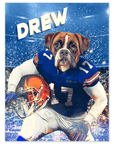 'Florida Gators Doggos' Personalized Pet Mini Portrait