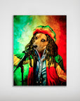 'Dog Marley' Personalized Dog Mini Portrait