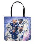 'Indianapolis Doggos' Personalized 4 Pet Tote Bag