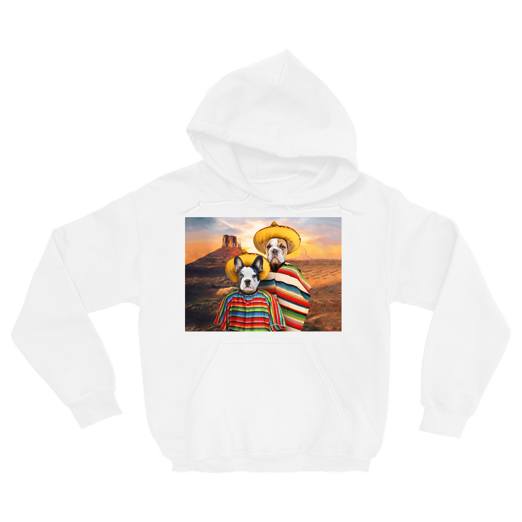 &#39;2 Amigos&#39; Personalized 2 Pet Hoody