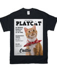 'Playcat' Personalized Pet T-Shirt