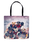 'Houston Doggos' Personalized 5 Pet Tote Bag