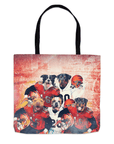 'Cincinnati Doggos' Personalized 5 Pet Tote Bag