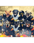 Póster Personalizado para 6 mascotas 'Pittsburgh Doggos'