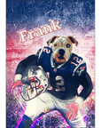 'New England Doggos' Personalized Dog Mini Portrait