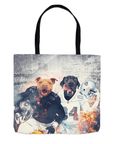 'Oakland Doggos' Personalized 2 Pet Tote Bag