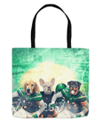 'New York Jet-Doggos' Personalized 3 Pet Tote Bag