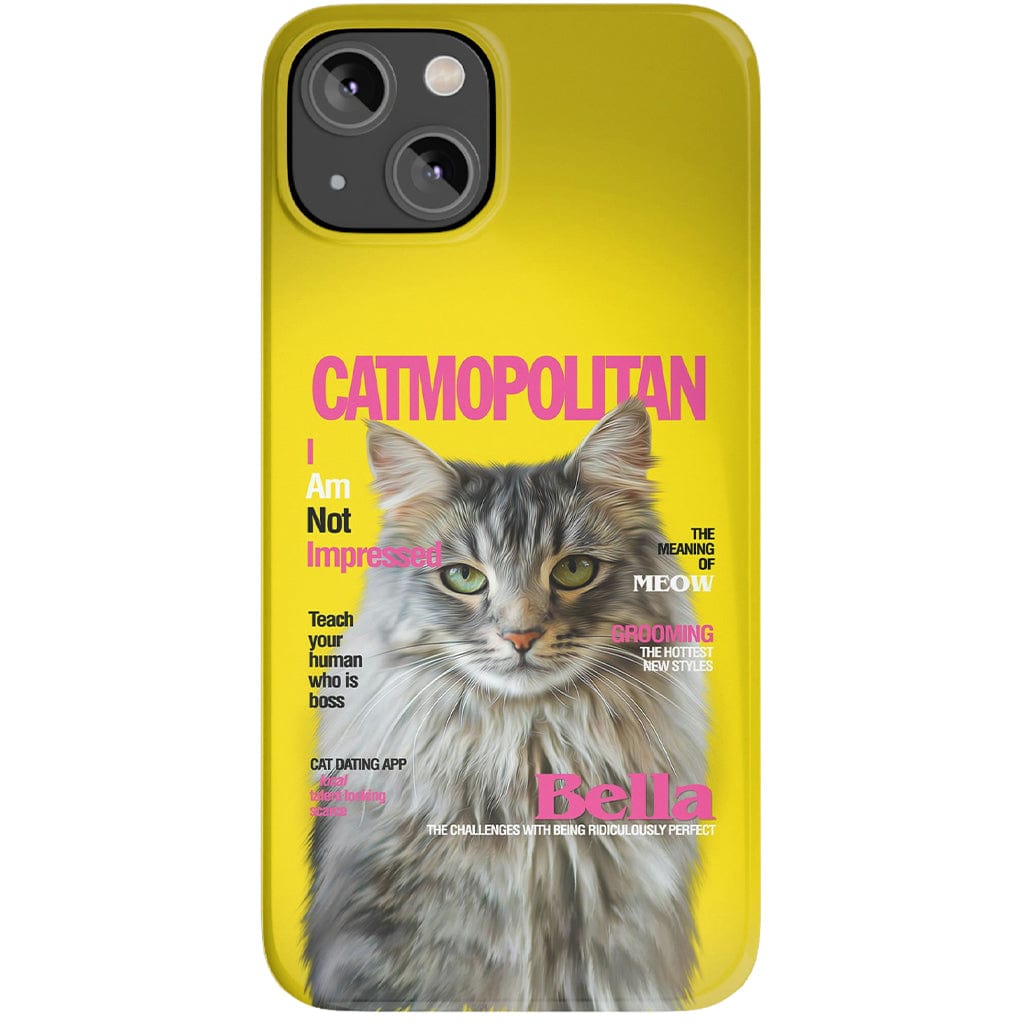 &#39;Catmopolitan&#39; Personalized Phone Case