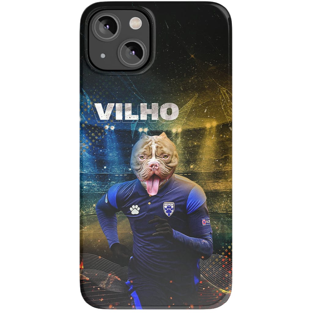 &#39;Finland Doggos Soccer&#39; Personalized Phone Case