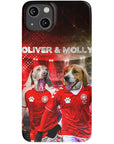 'Denmark Doggos' Personalized 2 Pet Phone Case