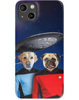 'Doggo-Trek' Personalized 2 Pet Phone Case