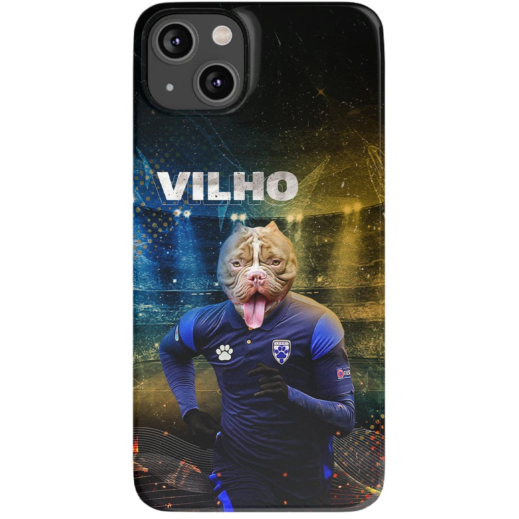 &#39;Finland Doggos Soccer&#39; Personalized Phone Case