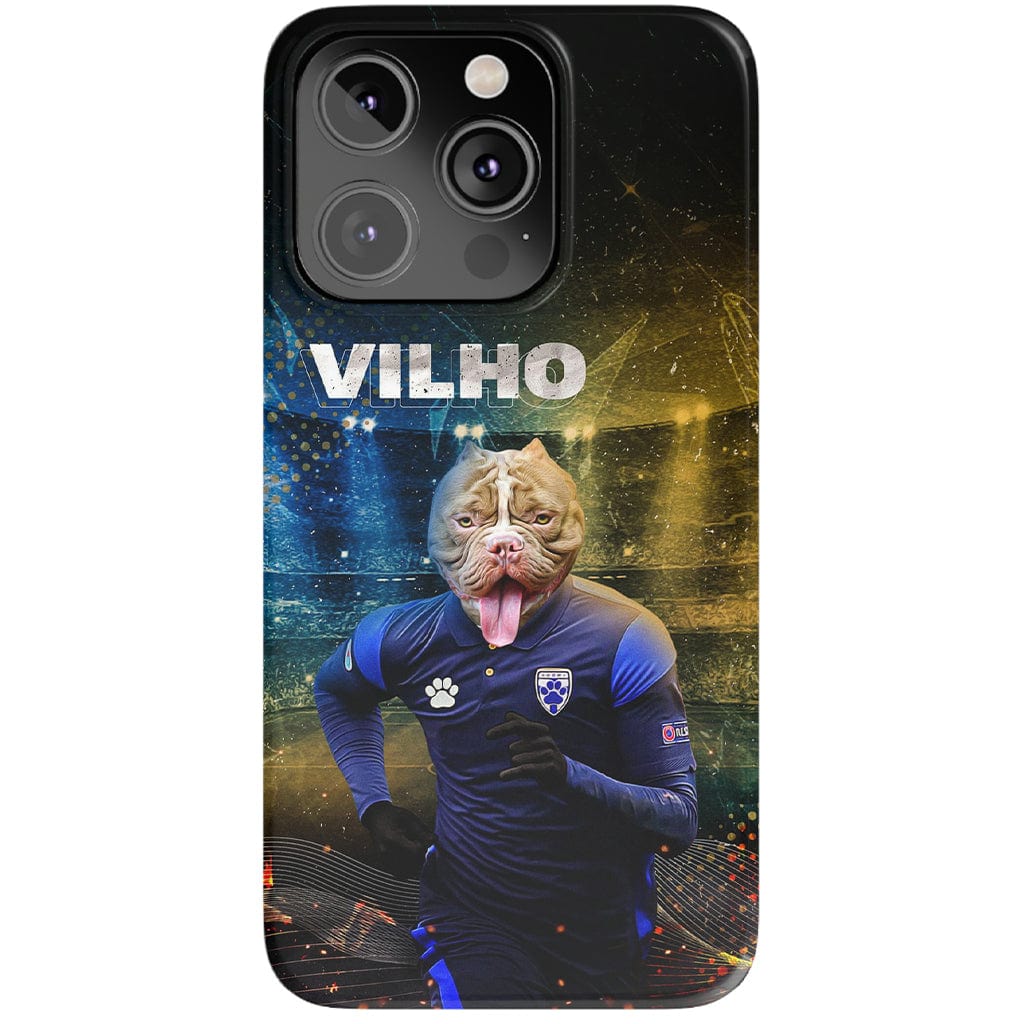 &#39;Finland Doggos Soccer&#39; Personalized Phone Case