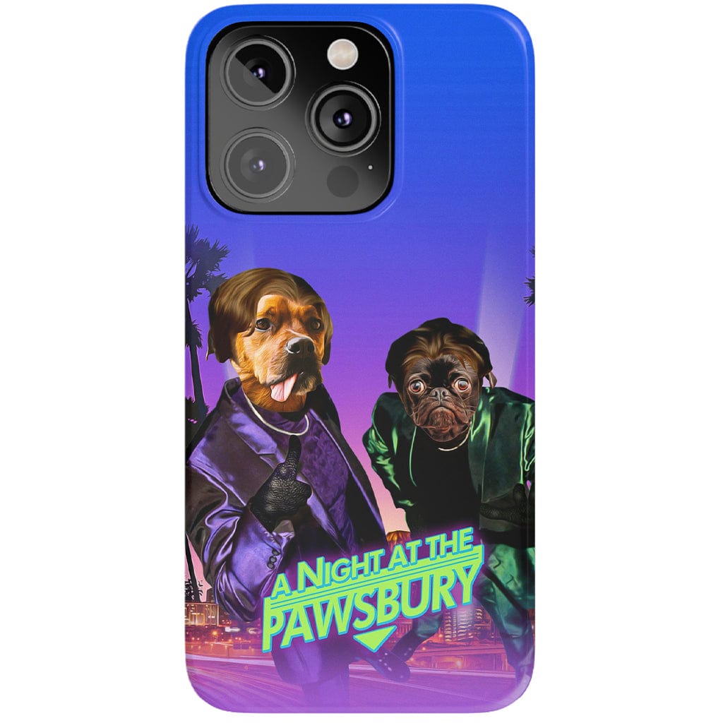 &#39;A Night at the Pawsbury&#39; Personalized 2 Pet Phone Case