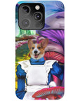 'Alice in Doggoland' Personalized Phone Case