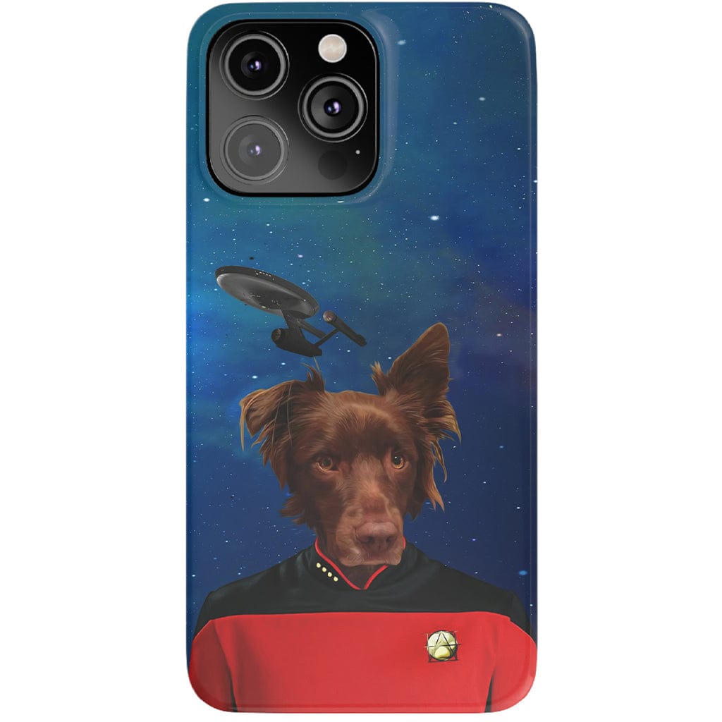 &#39;Doggo-Trek&#39; Personalized Phone Case