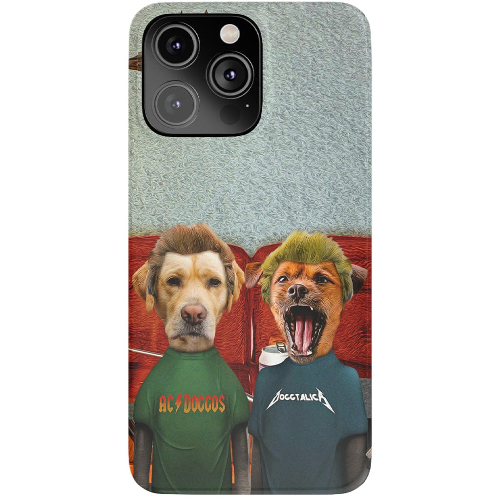 &#39;Beavis and Buttsniffer&#39; Personalized 2 Pet Phone Case