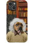 'Albert Pawstein' Personalized Phone Case