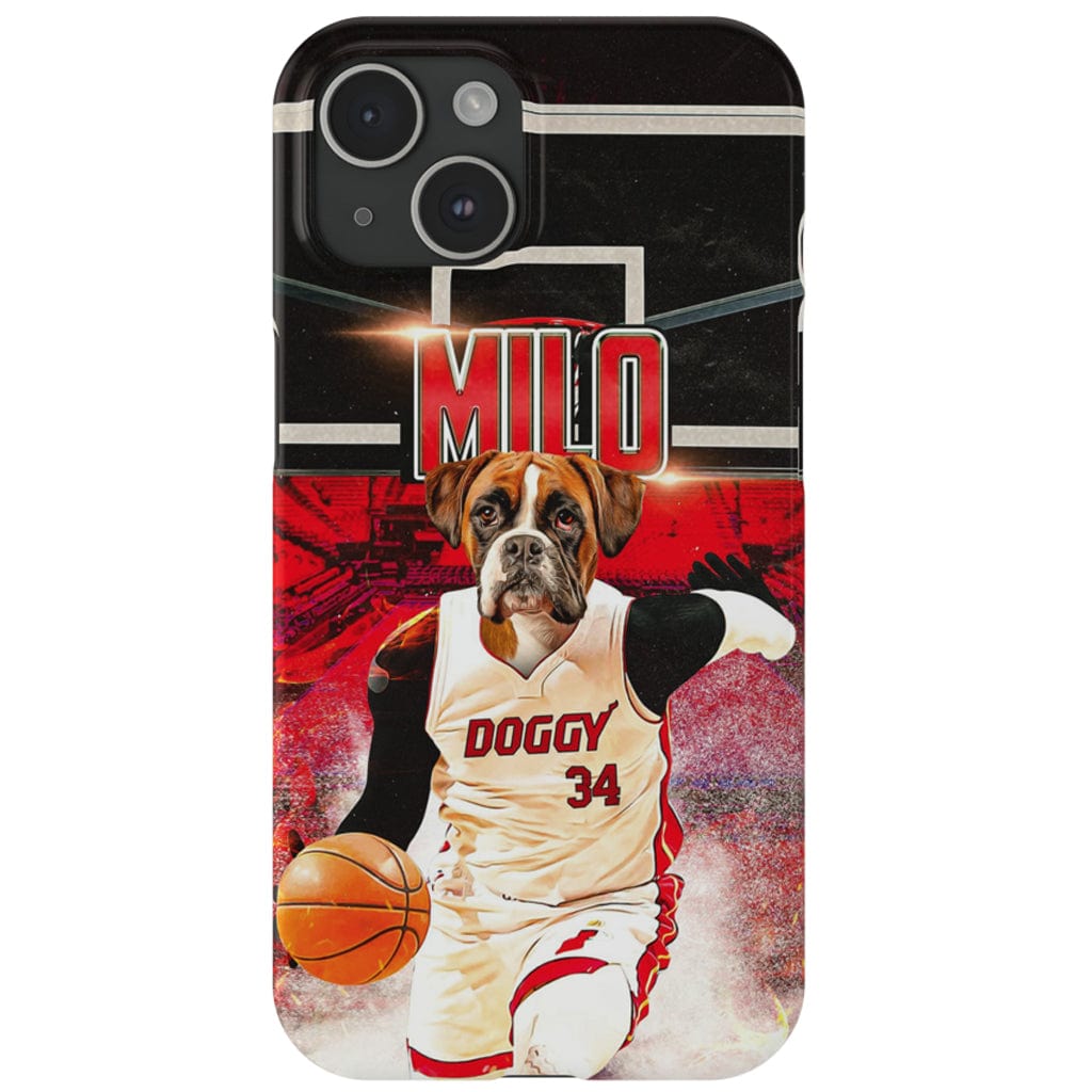 &#39;Doggo Heat&#39; Personalized Phone Case