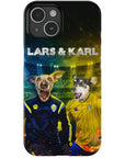 'Sweden Doggos Euro Football' Personalized 2 Pet Phone Case