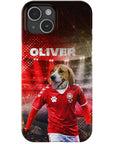 'Denmark Doggos Soccer' Personalized Phone Case