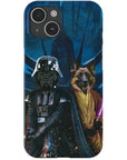 'Darth Woofer & Jedi-Doggo' Personalized 2 Pet Phone Case