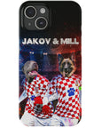 'Croatia Doggos' Personalized 2 Pet Phone Case